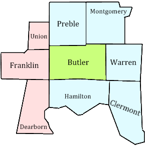 Adjacent Counties